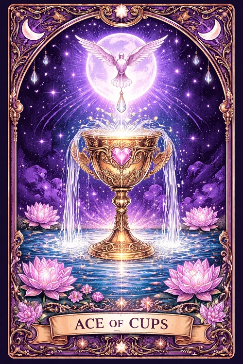 The Suit of Cups Tarot cards